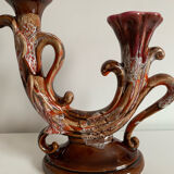 Bougeoir polychrome deux feu