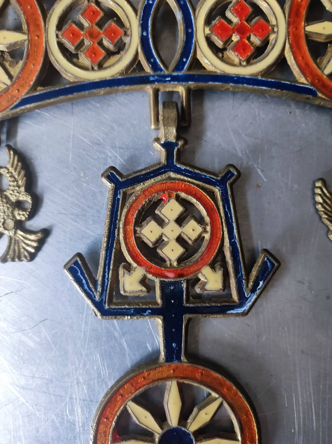 Greek, Orthodox wall candlestick