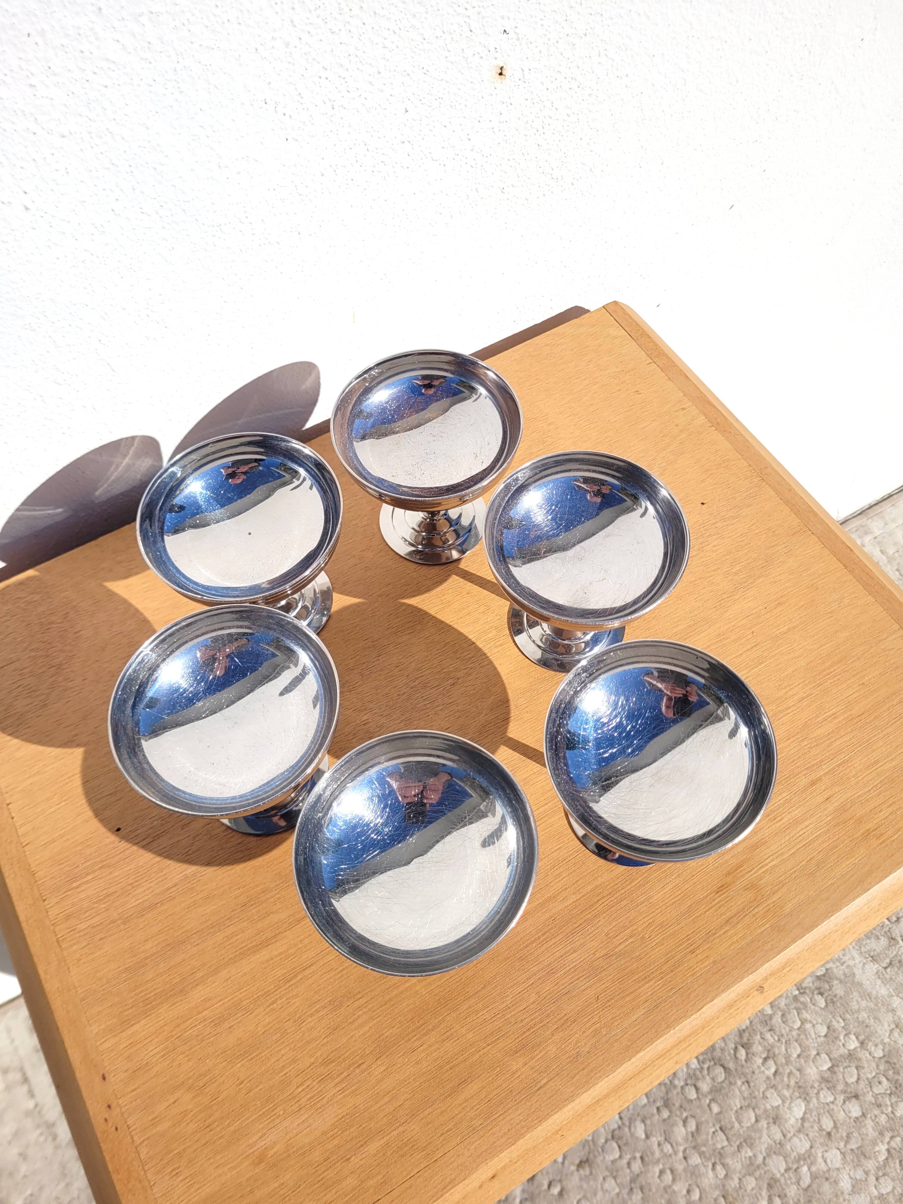 Letang Remy 1970 Ice Cream Sundae Service