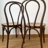 Pair of bistro chairs n°18