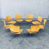 Max Stacker Conference & Office Chairs by Steelcase Strafor, 1980s, Set of 8