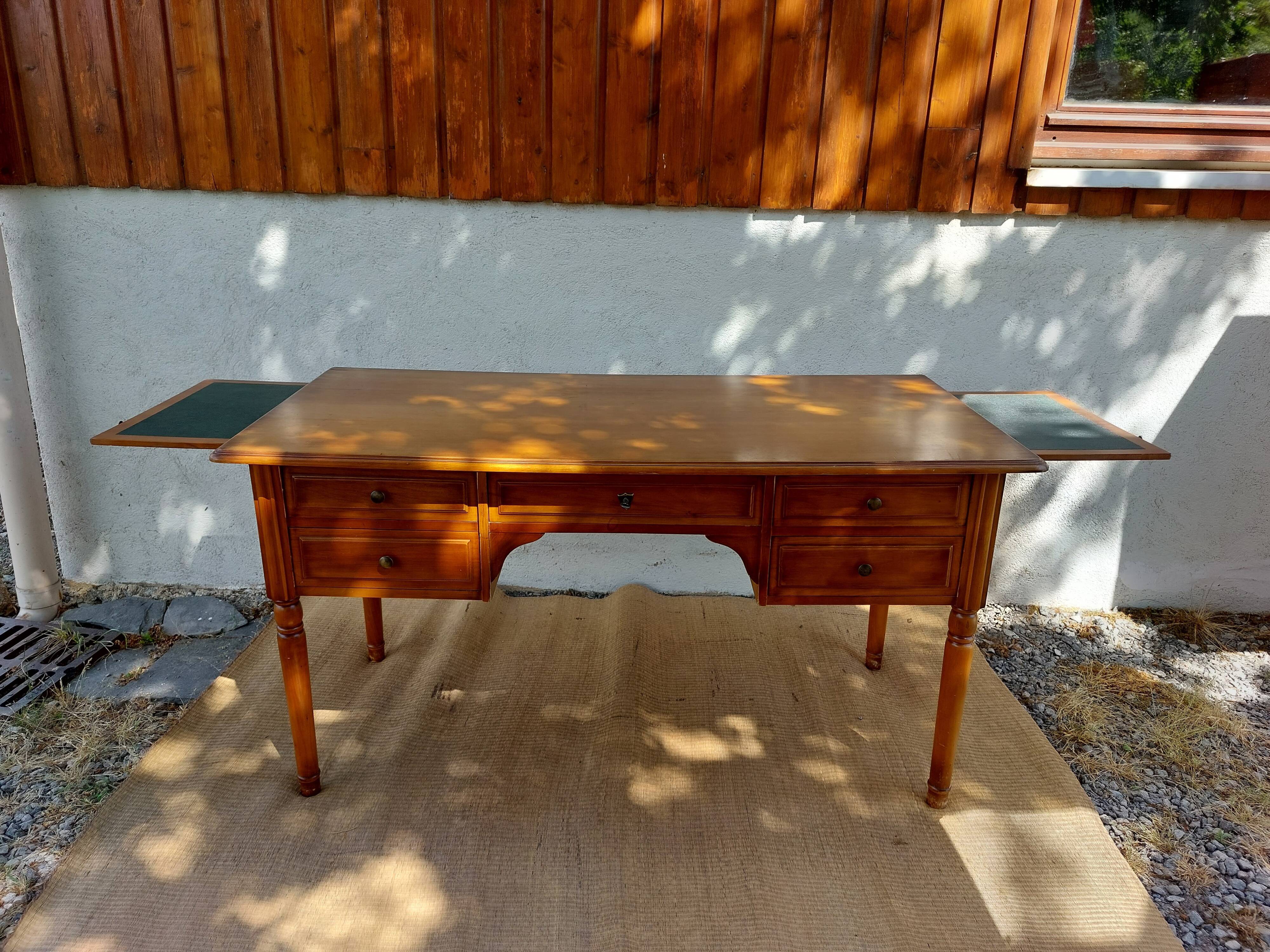Bureau bois avec rallonges