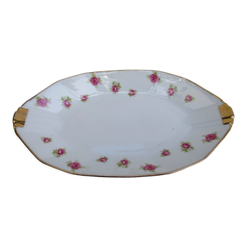 Plat en porcelaine C. B &Cie V France - art déco