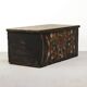 Antique painted Folk art bridal chest