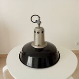 Vintage enamel industrial suspension Reflecto