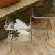 Pair of 2 vintage side tables 1970