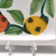 Set of Six Vintage Square Hand-Crafted Earthenware Plates by De Simone, Italy