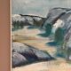 Swedish Oil on Canvas – “Valleys” by K. Svanvik – Signed