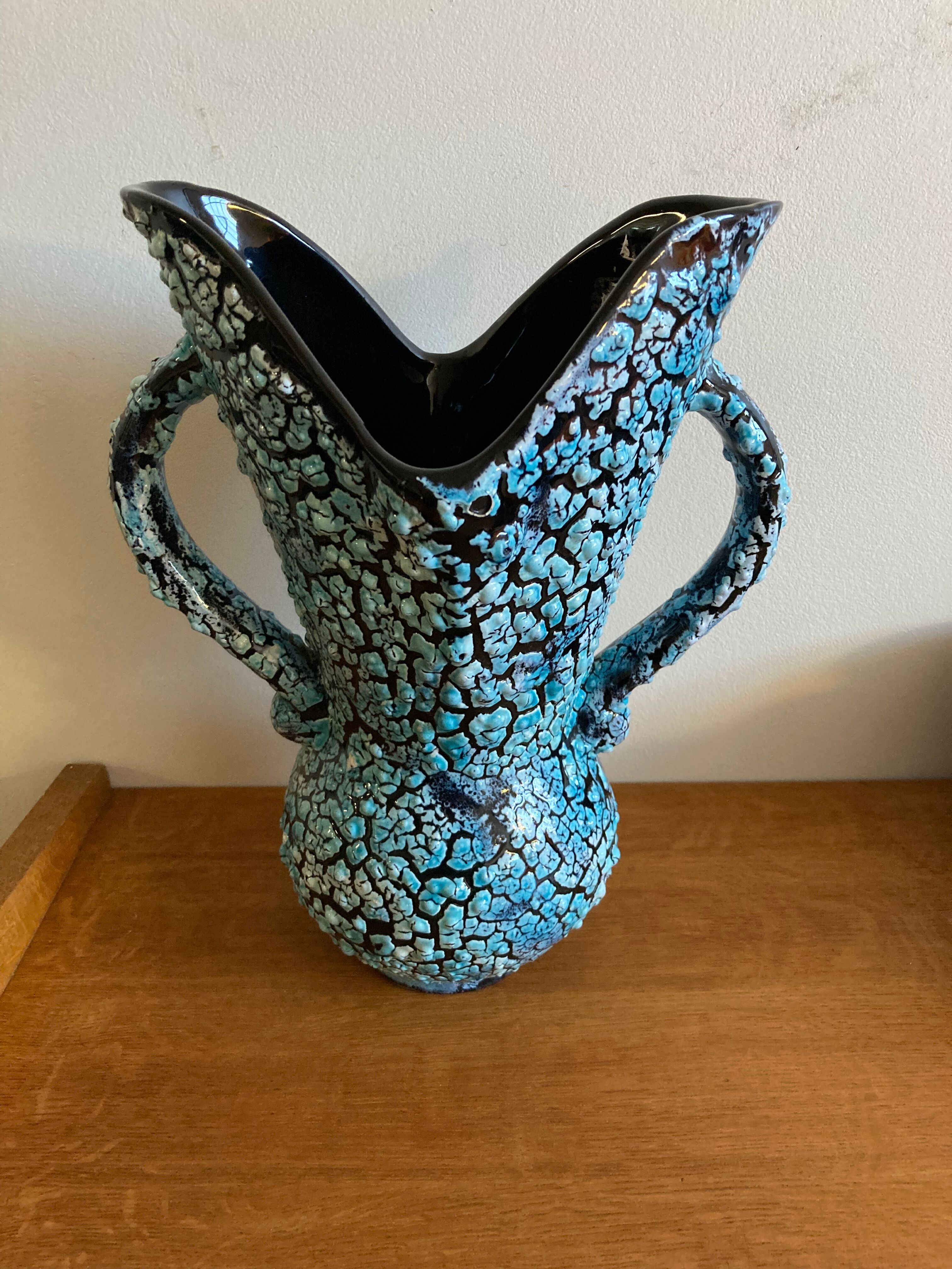 Vase "amphora" fatlava