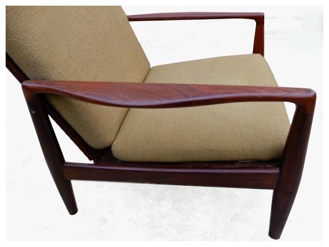 Scandinavian chair design in vintage teak 1960