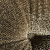 Pair of vintage velvet armchair chair 1970"