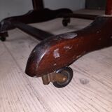 Varnished wooden valet