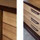 Vintage Mid-Century Danish Modern Wooden Sideboard with Drawers, 1970s