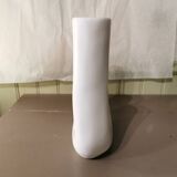 White Tadelakt Vase Morocco