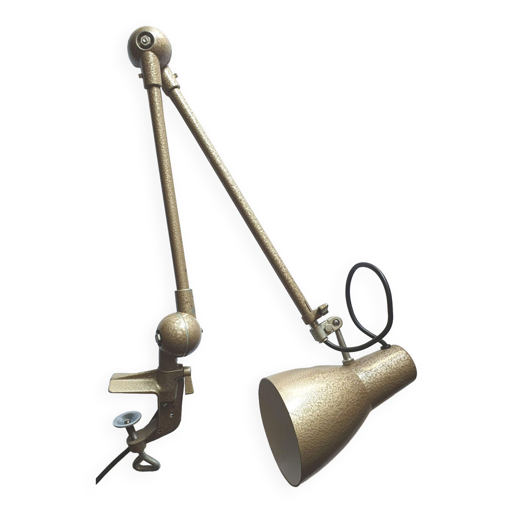 Industrial desk lamp