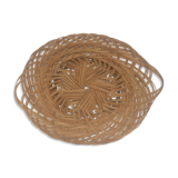 Vintage rattan basket