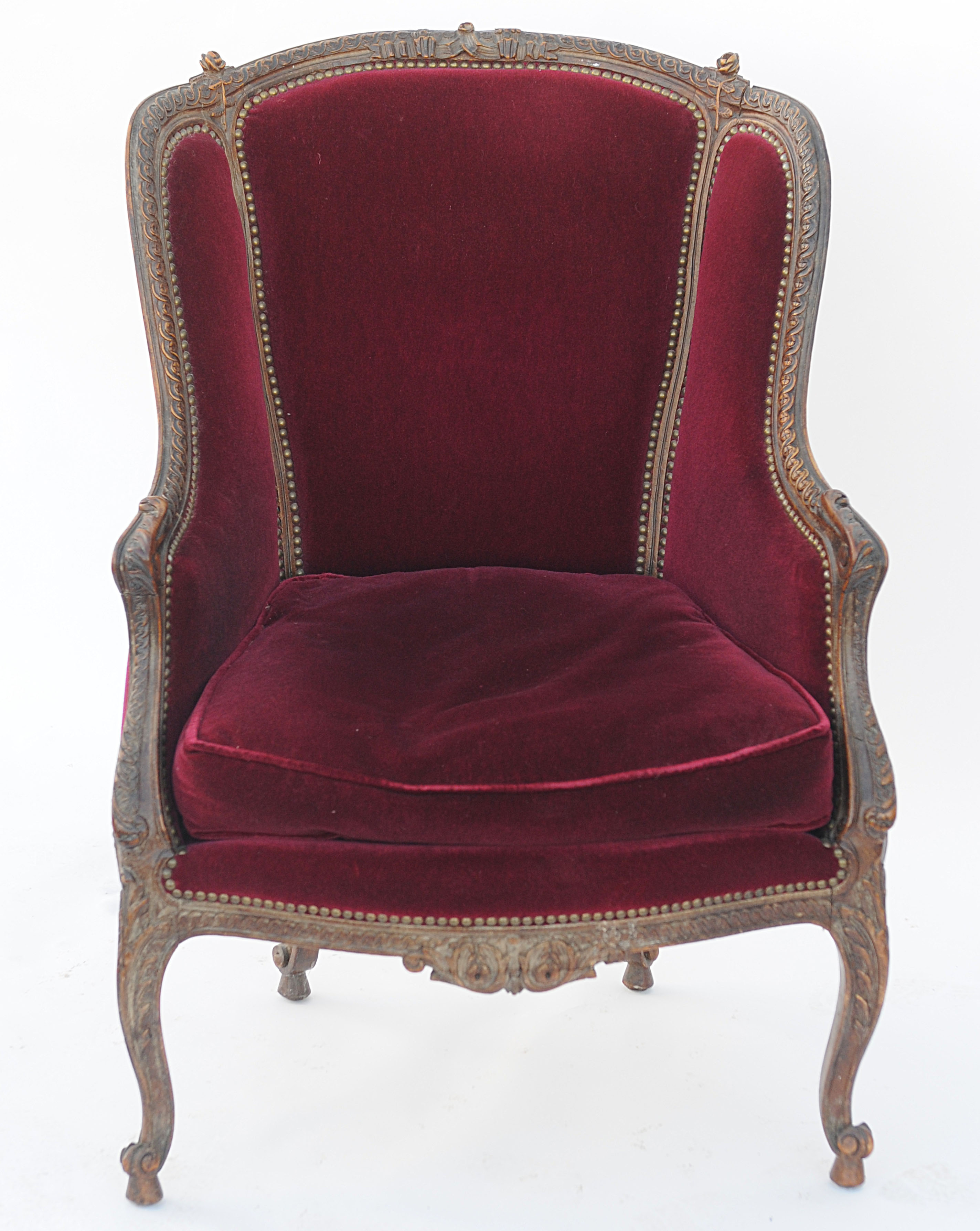 Louis XV style shepherdess chair
