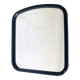Vintage mirror with black plastic frame, 1970s