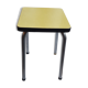 Yellow formica stool, 1970