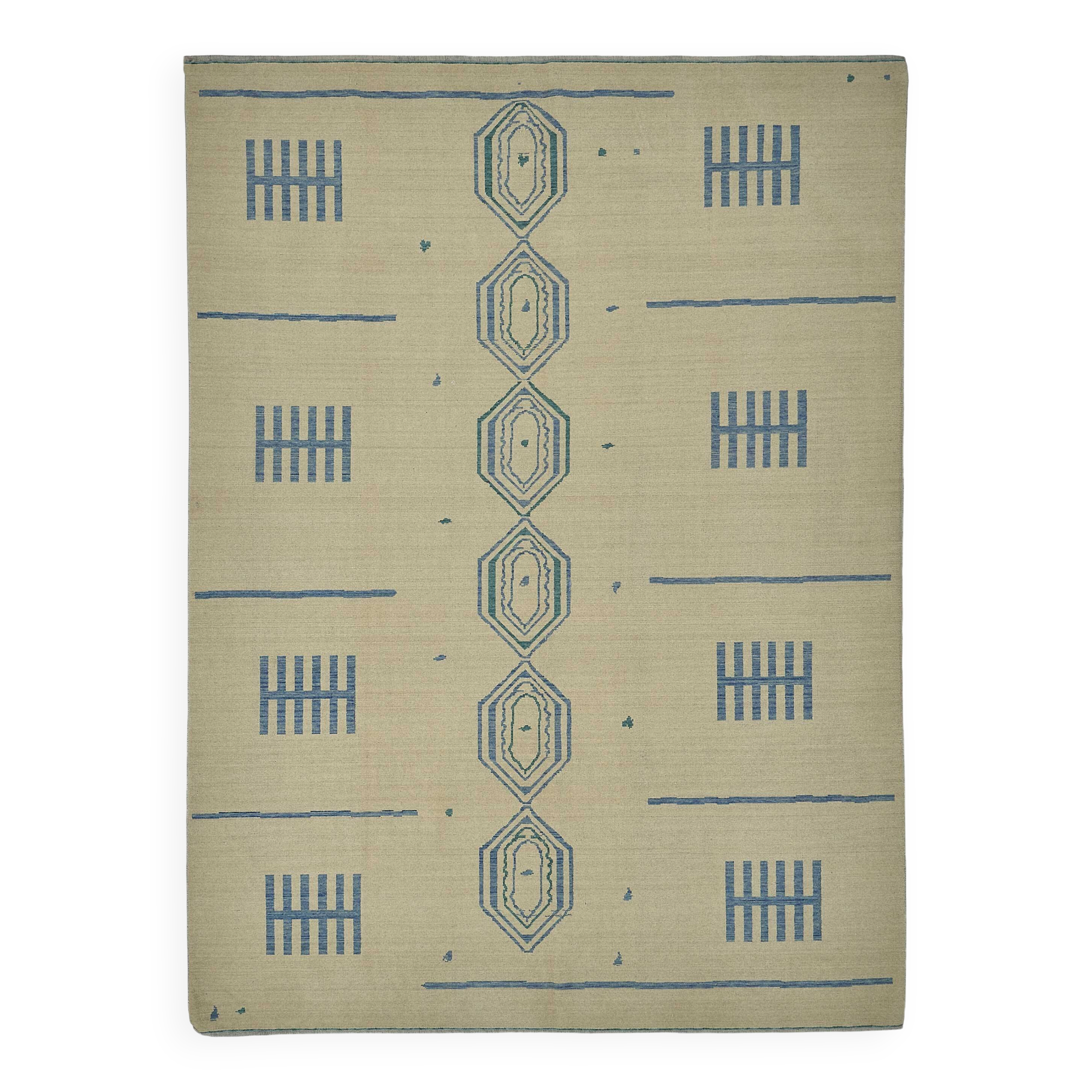 Turkish Handcrafted Loom Oushak Rug 266 cm x 356 cm