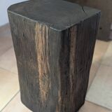 Piédestal chêne ancien