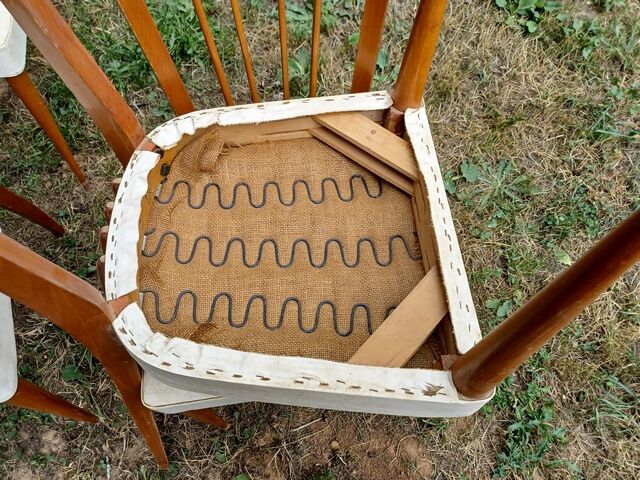 Lot de 4 chaises vintage