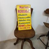 Advertising plate moreau