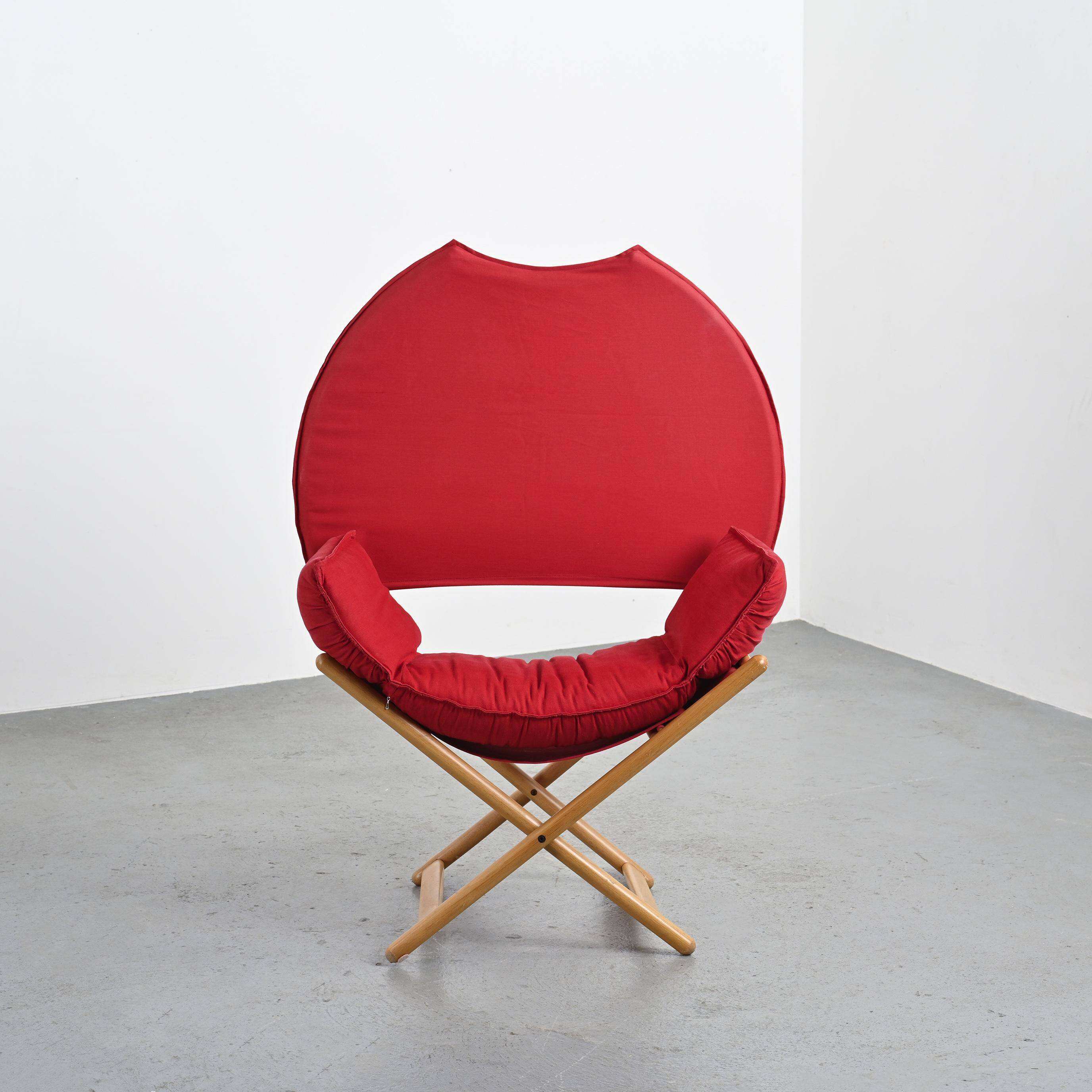 Regina d'Africa model armchair by Vico Magistretti, ca. 1979