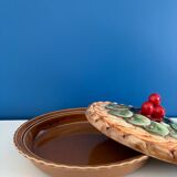Plat a tarte en barbotine