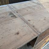 Wooden locker cabinet