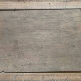 Painting made in oil on wooden panel