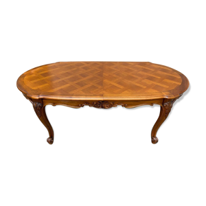 table à manger Louis - noyer