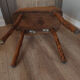 Tree trunk chair, brutalise, vintage