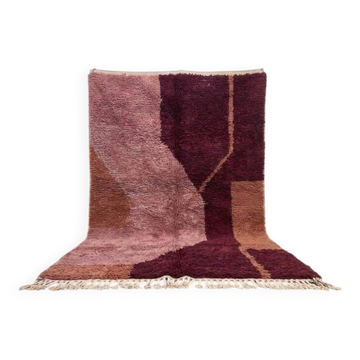 Tapis en laine pure fait main traditionnelle taille 2,5/3,5 m