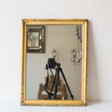 Old golden mirror 19th