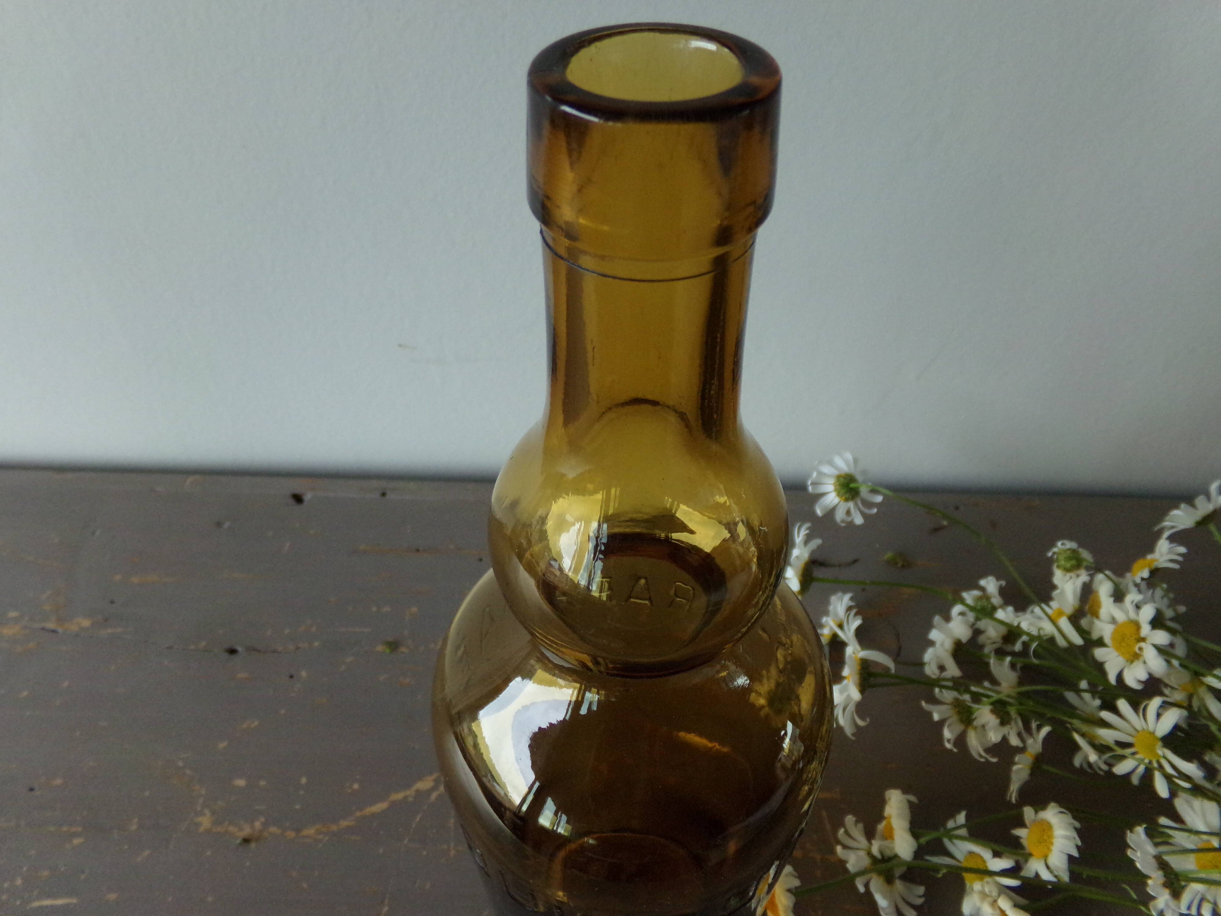 Old amber bottle St Raphael