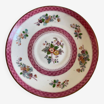 English porcelain saucer