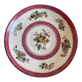 English porcelain saucer