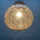 Lustre en verre de Murano avec cage en laiton, Italie, années 1960.
