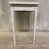 White side table