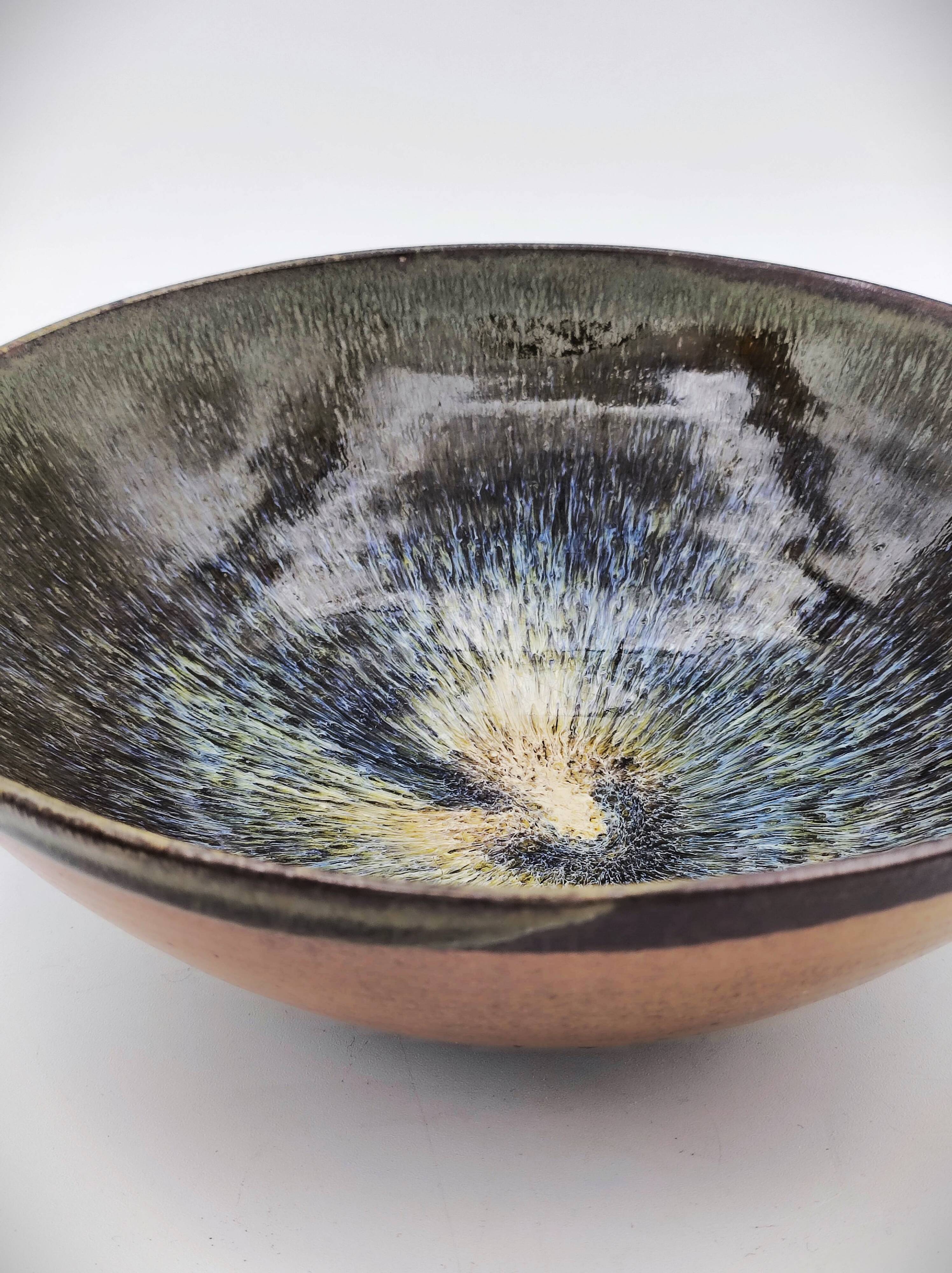 Stoneware bowl Martine Rouillard - Puisaye