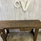 Vintage carpenter's workbench
