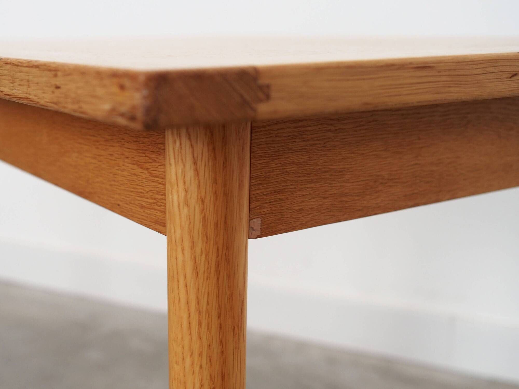 Ash coffee table, Danish design, 1970s, production: Denmark