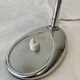 1960s steel and chrome desk lamp