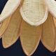 Suspension and rattan flower petals.