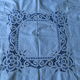 Nappe a the ou surnaple ancienne broderie richelieu