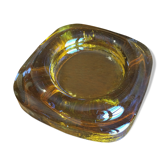 Old glass ashtray