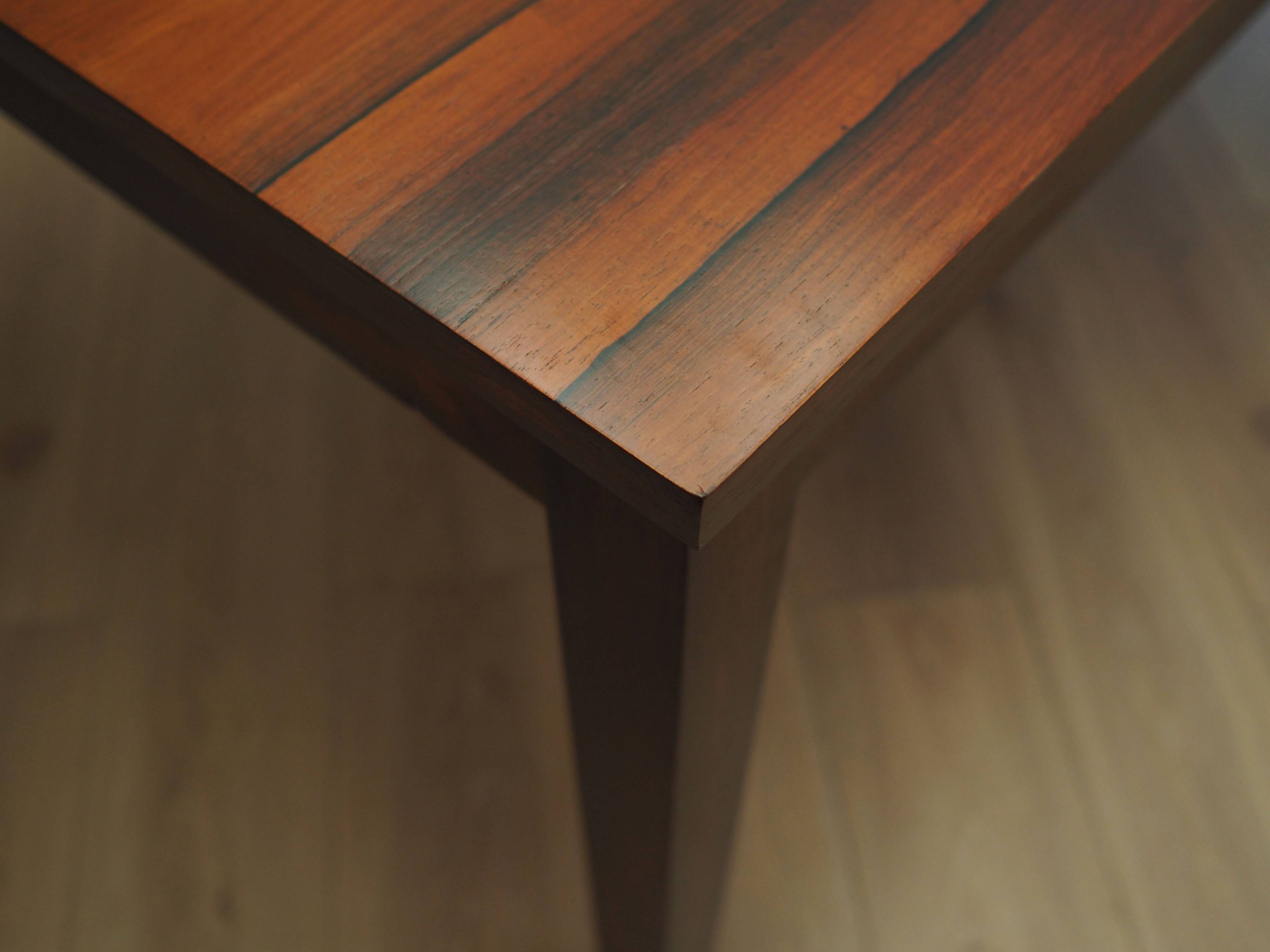 Rosewood table, Danish design, 1970s, production: Denmark