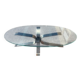Table basse en verre
