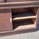 2 wood store furniture and glass doors